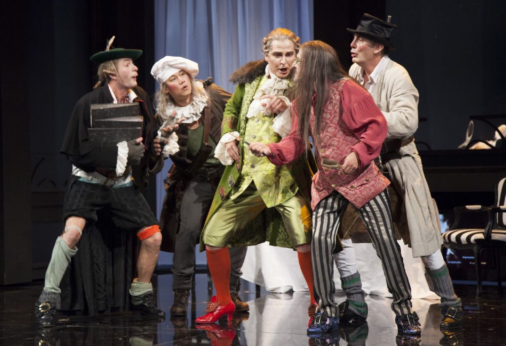 Tobias Pfülb as Baron Ochs - Der Rosenkavalier - Theater Gera - Altenburg - Copyright Stephan Walzl