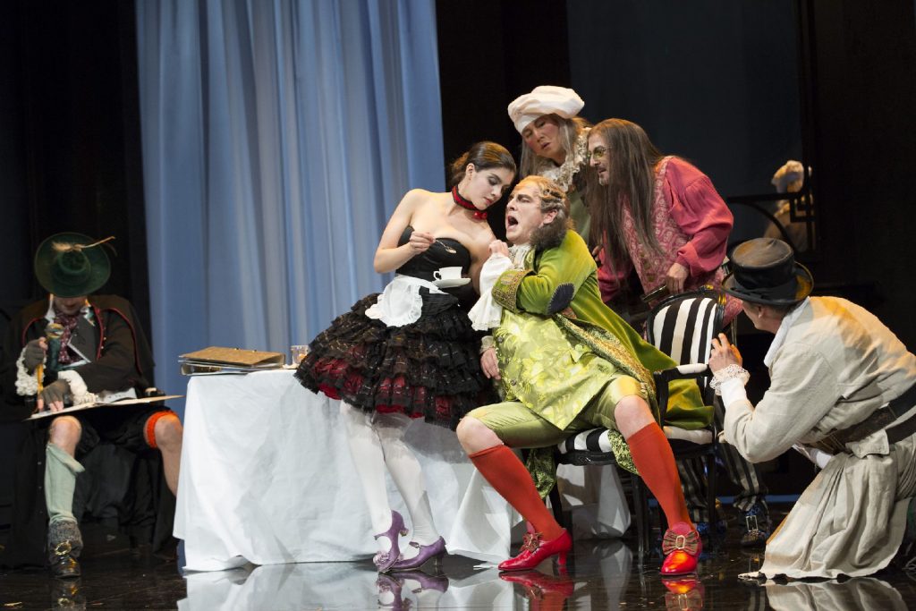 Tobias Pfülb as Baron Ochs - Der Rosenkavalier - Theater Gera - Altenburg - Copyright Stephan Walzl